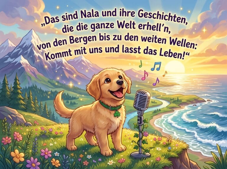 Hallo! Hört mal rein: Mein allererstes eigenes Lied ist da!